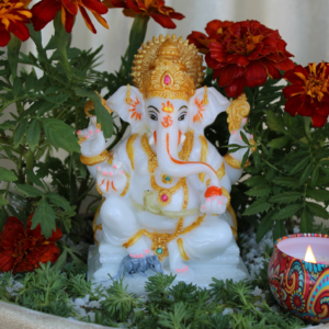 Ganesha Statue (White)