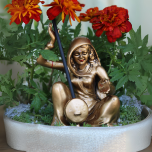 Mirabai Statue (Gold)