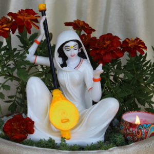 Mirabai Statue (White)