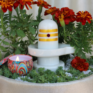 Shiva Lingam (White)