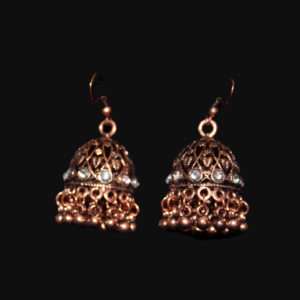 Dusty Copper Eastern Earrings